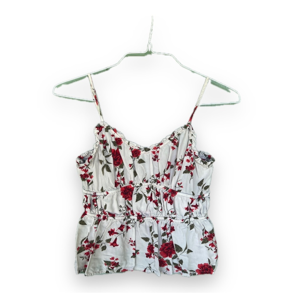 Floral Spaghetti Strap Top
